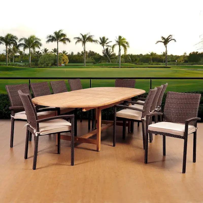Outdoor Dining Table And Chair Set
