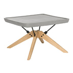 Outdoor Living Delartin Modern Dark Grey Coffee Table