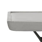 Outdoor Living Delartin Modern Dark Grey Coffee Table