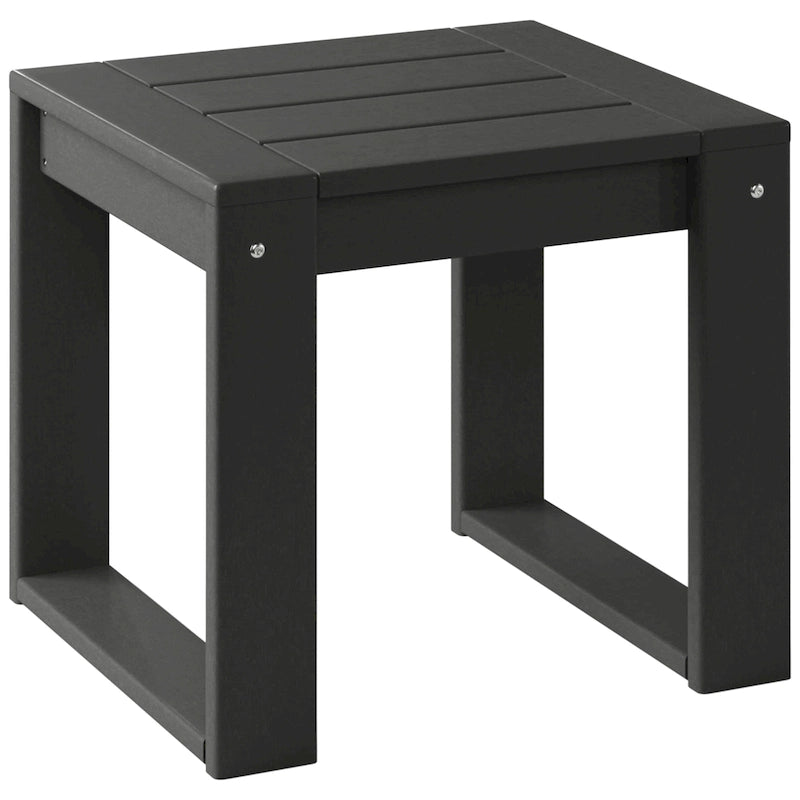Polytrends Endless Outdoor Patio Poly Plastic End Table