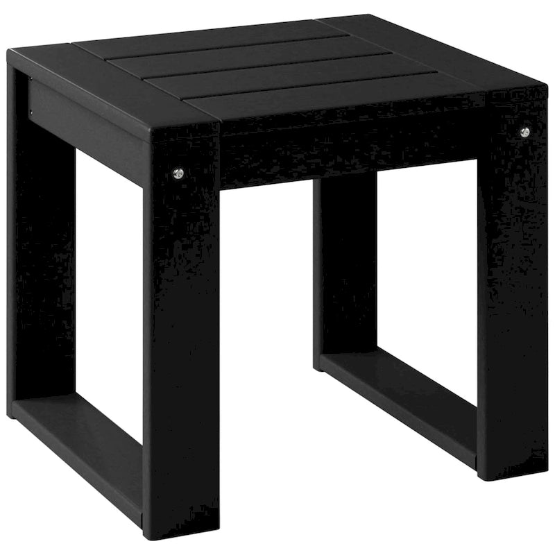 Polytrends Endless Outdoor Patio Poly Plastic End Table