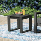Endless Outdoor Patio Poly Plastic End Table