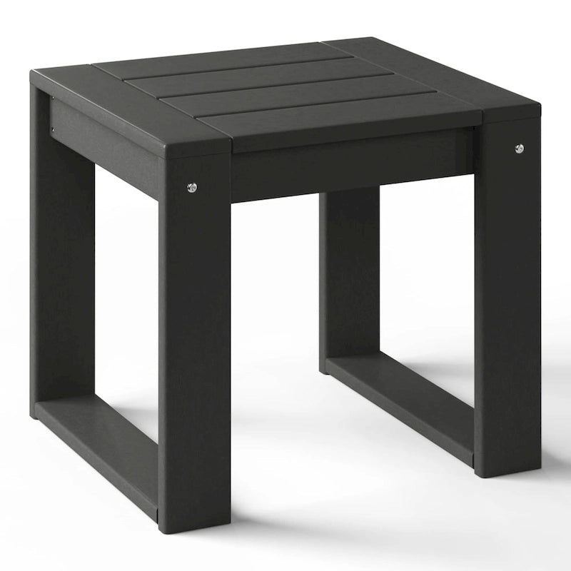 Polytrends Endless Outdoor Patio Poly Plastic End Table