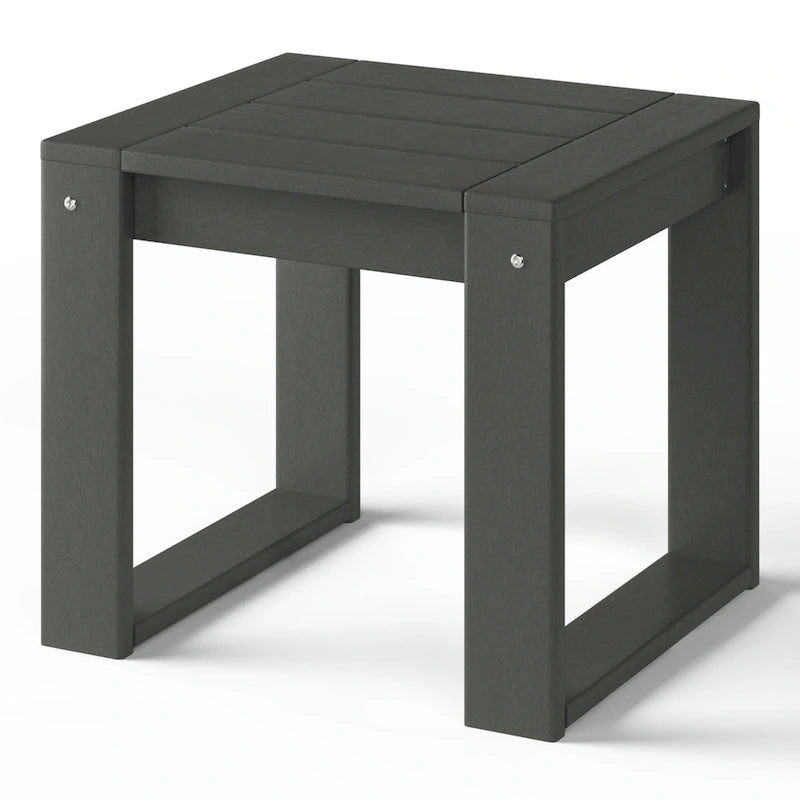 Endless Outdoor Patio Poly Plastic End Table