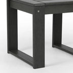 Endless Outdoor Patio Poly Plastic End Table