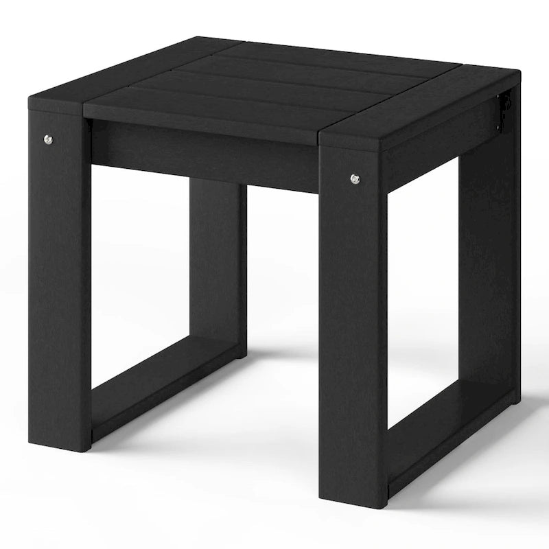 Endless Outdoor Patio Poly Plastic End Table
