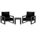 Endless Patio Sectional Deep Seating with Gray Frame