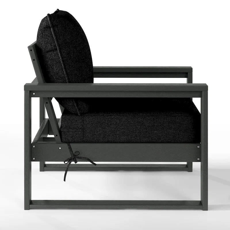 Endless Patio Sectional Deep Seating with Gray Frame