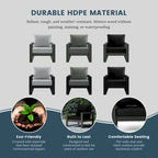 Endless Patio Sectional Deep Seating with Gray Frame