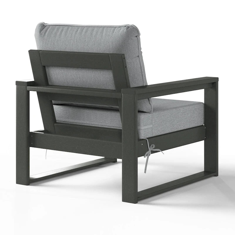 Endless Patio Sectional Deep Seating with Gray Frame