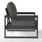 Endless Patio Sectional Deep Seating with Gray Frame