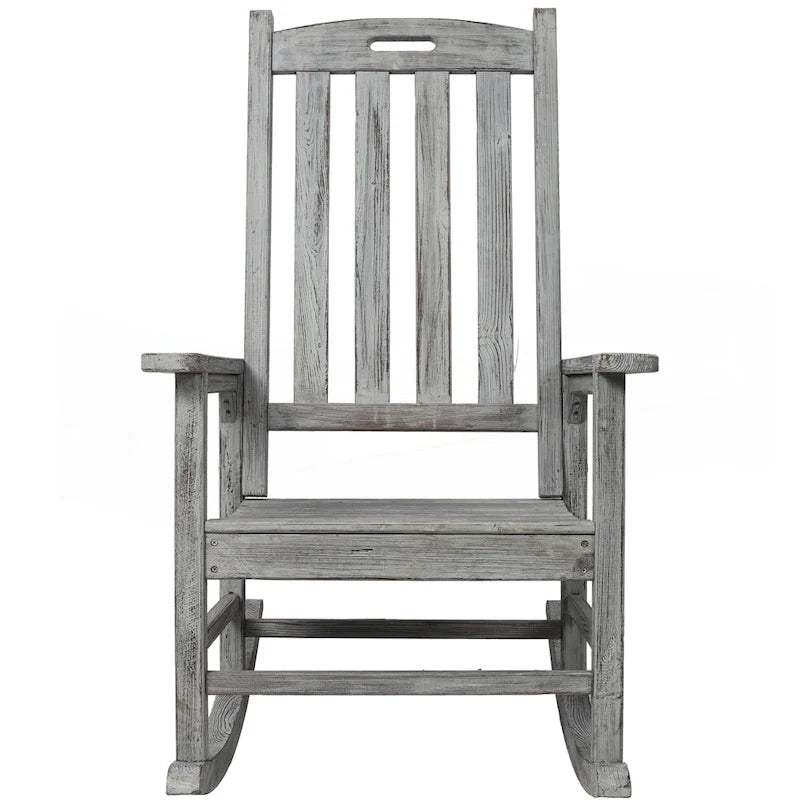 Wooden Oversized Porch Rocker Chair