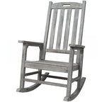 Wooden Oversized Porch Rocker Chair