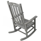 Wooden Oversized Porch Rocker Chair