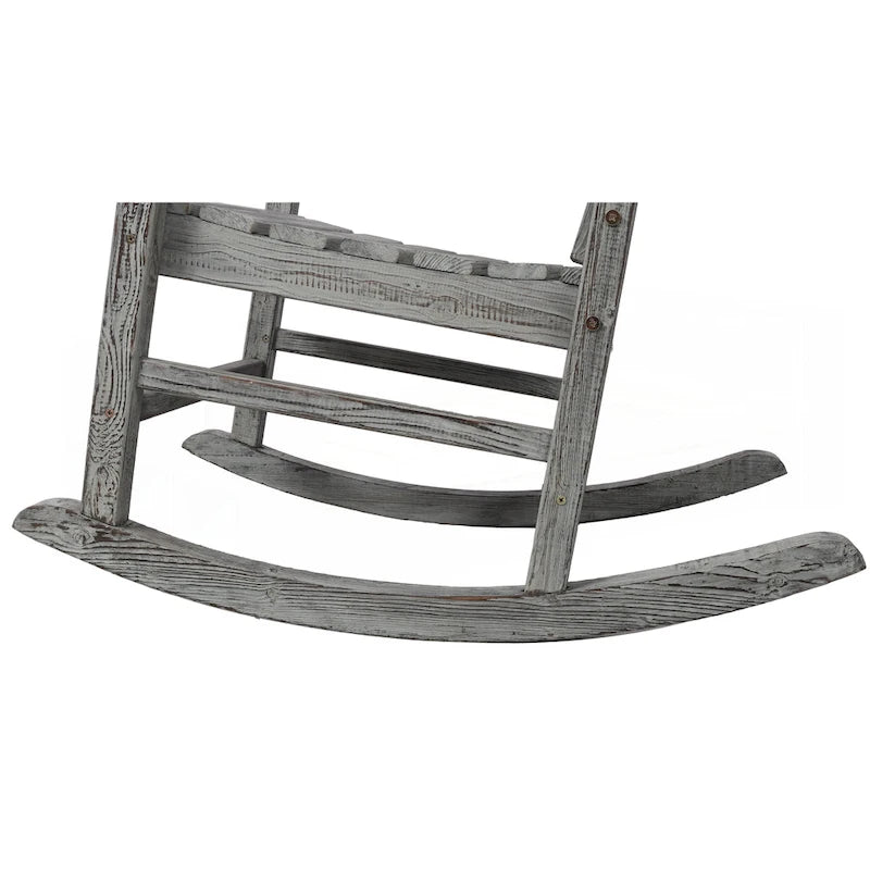 Wooden Oversized Porch Rocker Chair