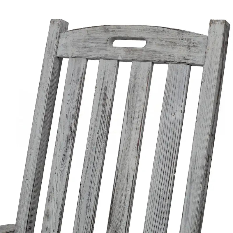 Wooden Oversized Porch Rocker Chair