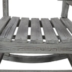 Wooden Oversized Porch Rocker Chair
