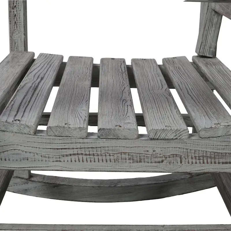 Wooden Oversized Porch Rocker Chair