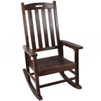 Wooden Oversized Porch Rocker Chair