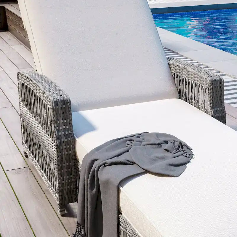 Outdoor Long Reclining Chaise