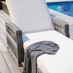 Outdoor Long Reclining Chaise