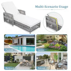Outdoor Long Reclining Chaise