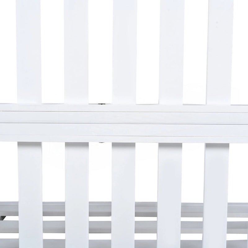 Country Patio Wooden Twin Size Swing Daybed Porch Swing Frame