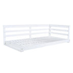 Country Patio Wooden Twin Size Swing Daybed Porch Swing Frame