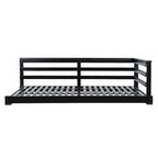 Country Patio Wooden Twin Size Swing Daybed Porch Swing Frame