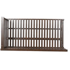 Country Patio Wooden Twin Size Swing Daybed Porch Swing Frame