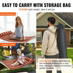 Hammock with Stand Included for Outdoor Freestanding Hammock