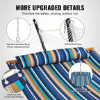 Hammock with Stand Included for Outdoor Freestanding Hammock