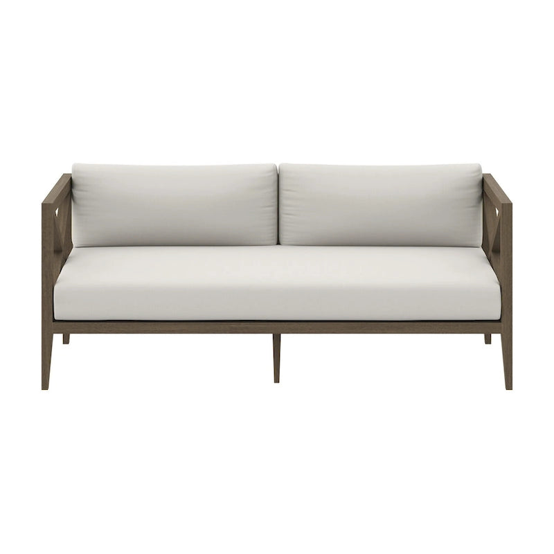 Northlake Outdoor Patio Teak Loveseat