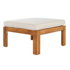 Five-Piece Outdoor Patio Sectional Sofa Set With Cushions For Backyard Seating