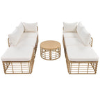 7 Pieces Outdoor Sectional Sofa Set