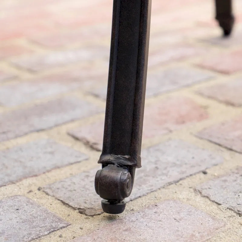 Alfresco Outdoor 3-piece Round Aluminum Bar Set with Umbrella Hole by Christopher Knight Home