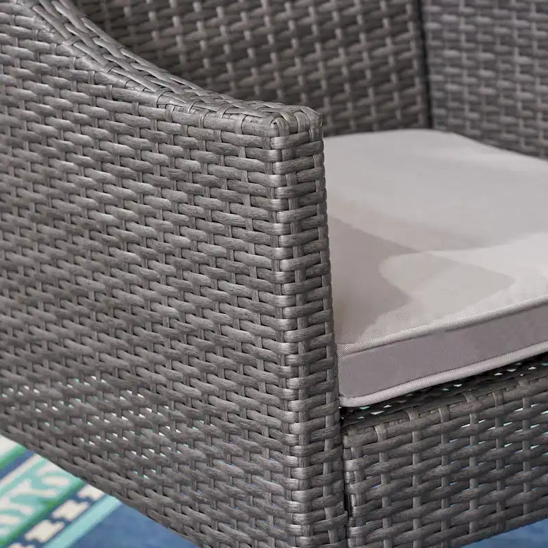 Edenborn Outdoor 3 Piece Chat Set by Christopher Knight Home