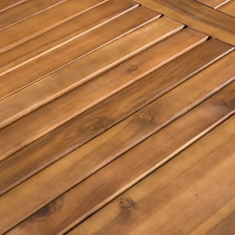 Haven Outdoor 7 Piece Multibrown PE Wicker Dining Set with Rectangular Table by Christopher Knight Home