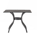 Outdoor Cast Aluminum Dining Table
