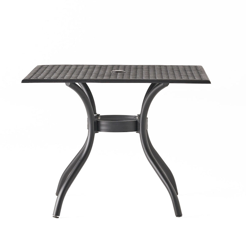 Outdoor Cast Aluminum Dining Table