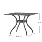 Outdoor Cast Aluminum Dining Table