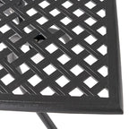 Outdoor Cast Aluminum Dining Table