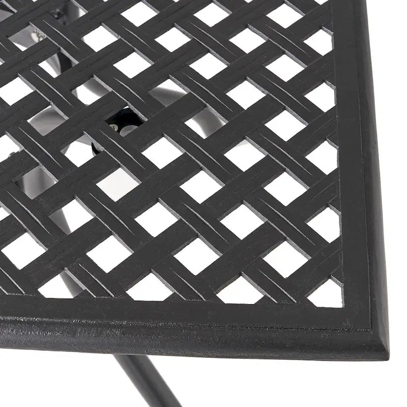 Outdoor Cast Aluminum Dining Table