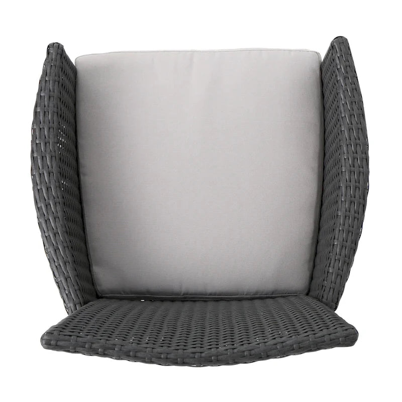 Cedros Wicker/Acacia Wood Outdoor Dining