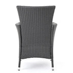 Cedros Wicker/Acacia Wood Outdoor Dining