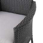 Cedros Wicker/Acacia Wood Outdoor Dining