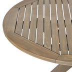 Cedros Wicker/Acacia Wood Outdoor Dining