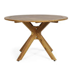 Cedros Wicker/Acacia Wood Outdoor Dining