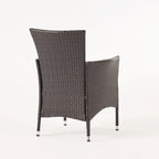Cedros Wicker/Acacia Wood Outdoor Dining