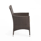Cedros Wicker/Acacia Wood Outdoor Dining